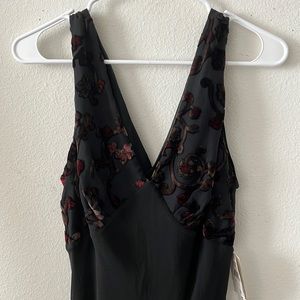 Silk midi dress vintage 90s y2k